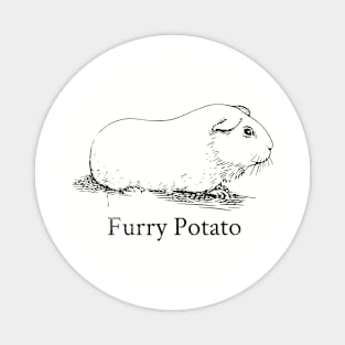 Furry Potato // Black Magnet